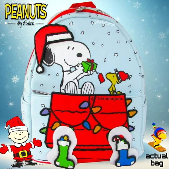 Peanuts | Bags | Snoopy Woodstock Christmas Light Up  display picture 1